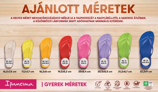 Ipanema Fashion X gyerek szandál rózsaszín mintás