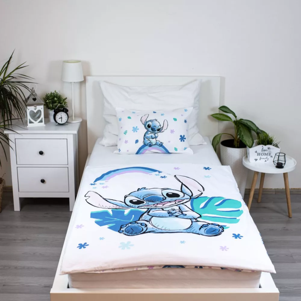 Disney Lilo és Stitch, A csillagkutya Rainbow gyerek, ovis ágyneműhuzat - Image 2
