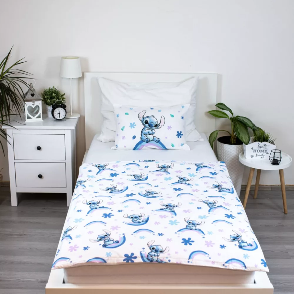Disney Lilo és Stitch, A csillagkutya Rainbow gyerek, ovis ágyneműhuzat - Image 3