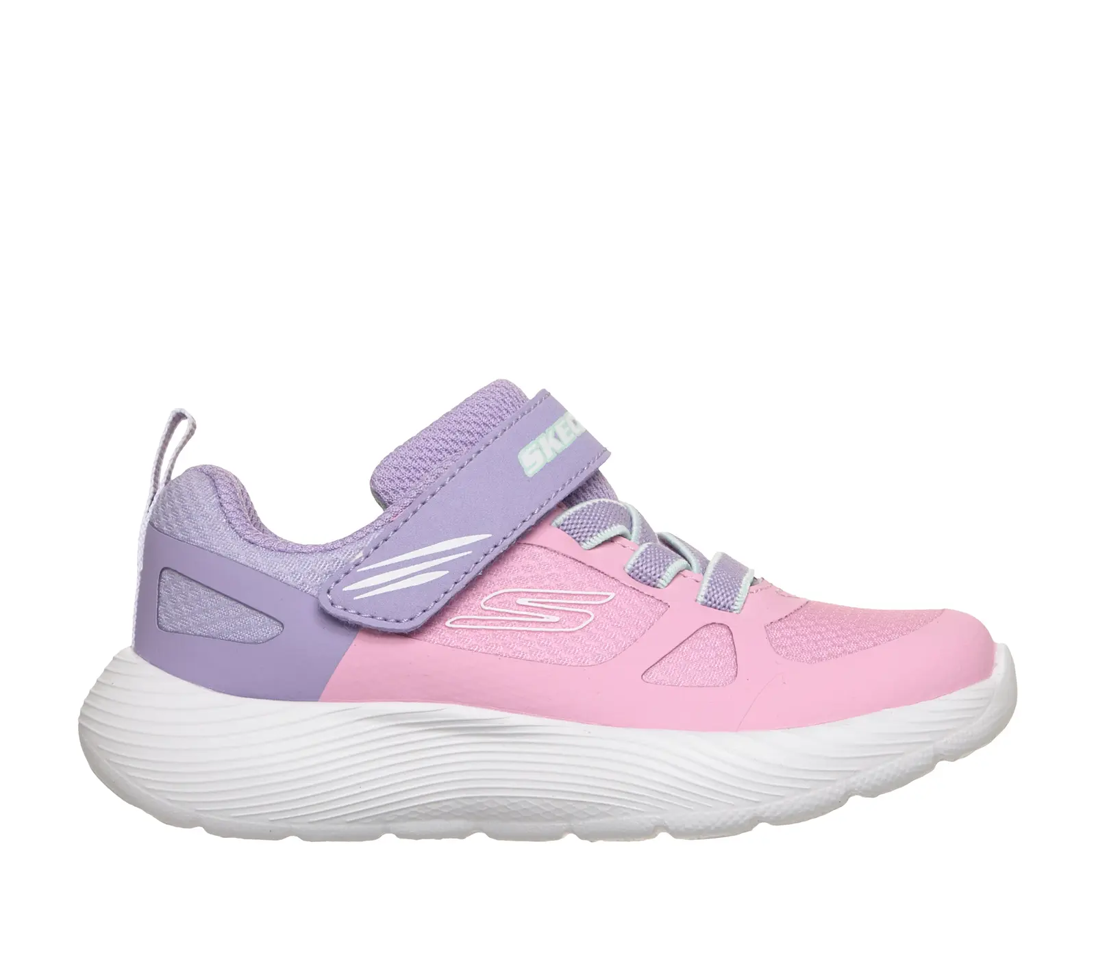 Skechers DYNA-LITE gyermek tépőzáras sportcipő lányoknak