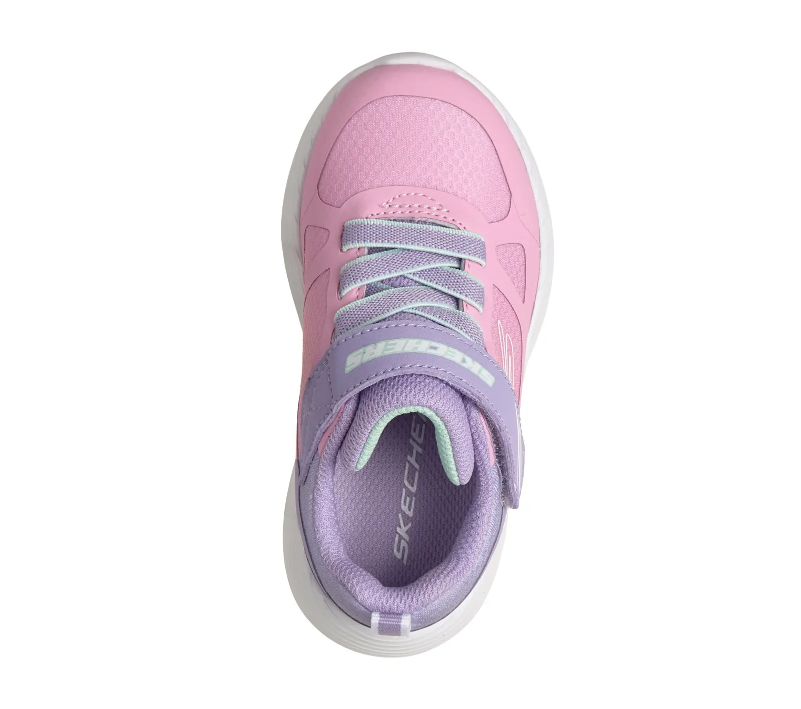 Skechers DYNA-LITE gyermek tépőzáras sportcipő lányoknak - Image 5