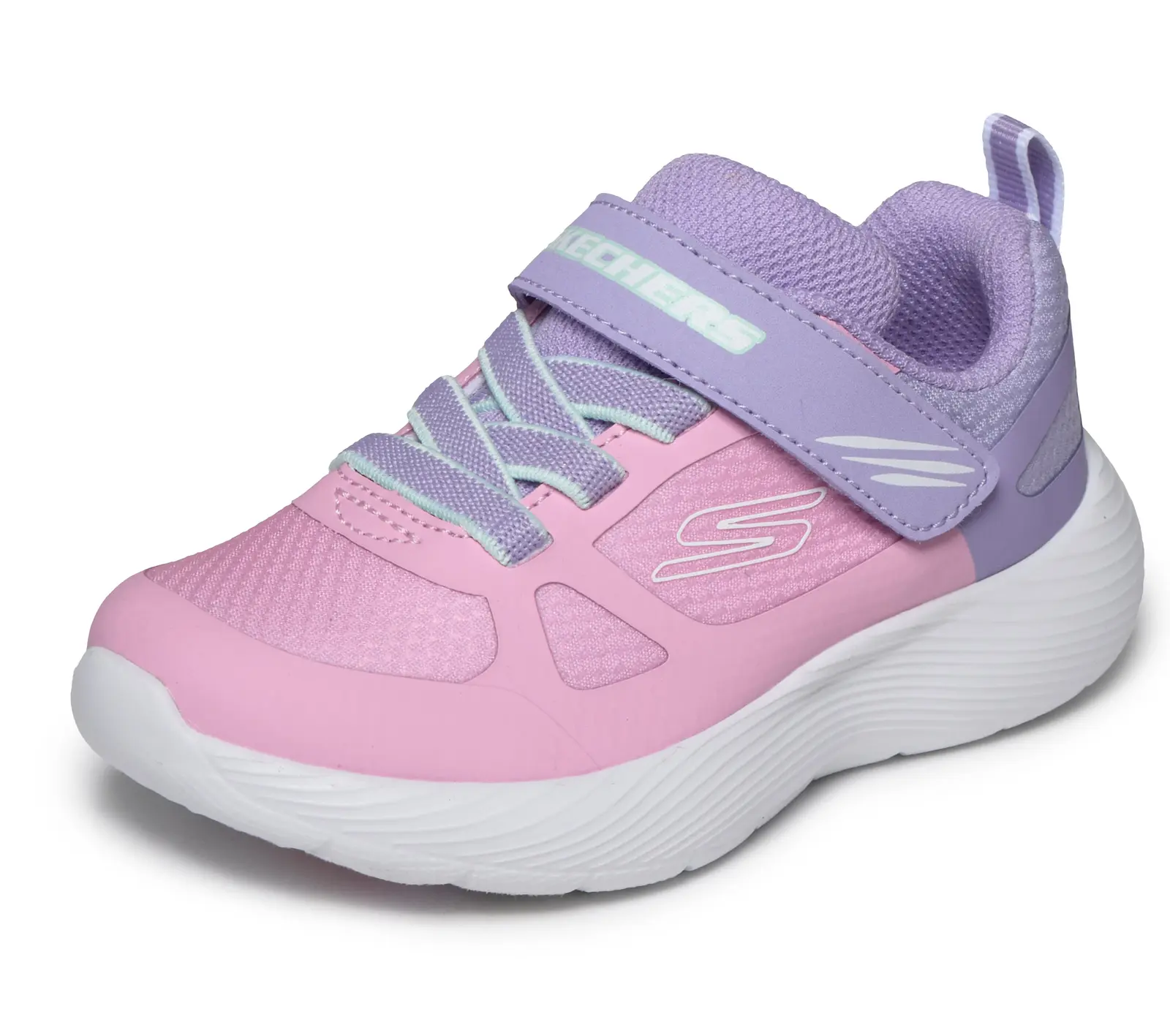 Skechers DYNA-LITE gyermek tépőzáras sportcipő lányoknak - Image 3