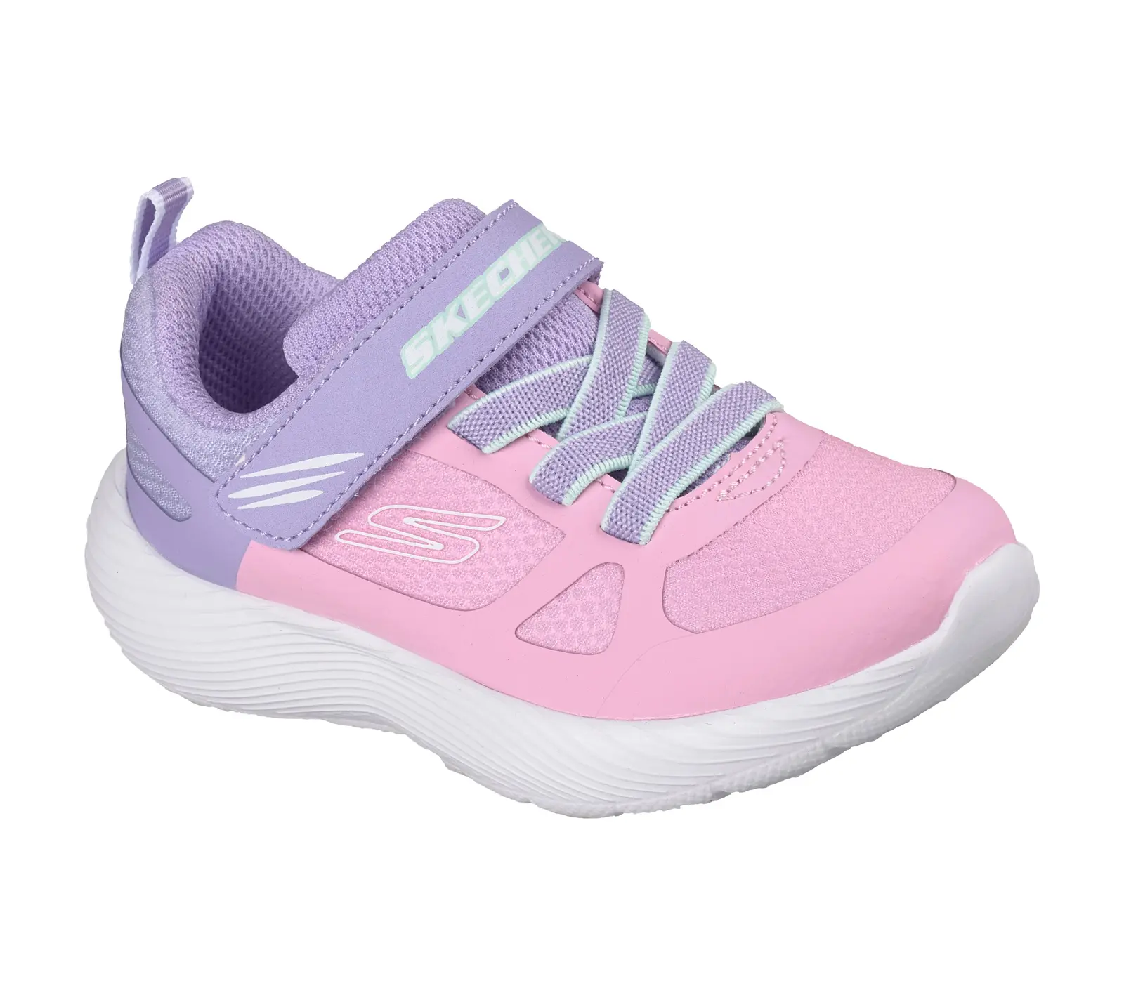 Skechers DYNA-LITE gyermek tépőzáras sportcipő lányoknak - Image 2