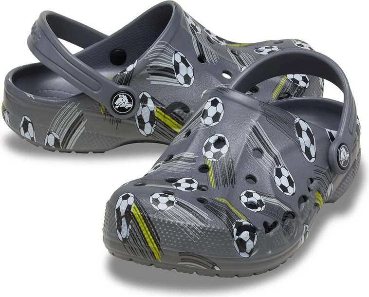 Crocs Baya Seasonal Printed Clog K gyerek papucs – foci mintás