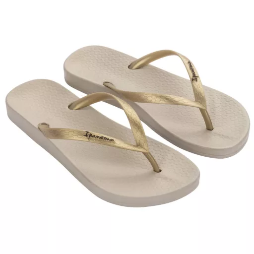 Ipanema Anatomica Tan női papucs bézs/arany