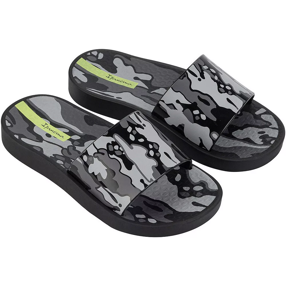 Ipanema Urban V Slide gyerek papucs fekete/szürke