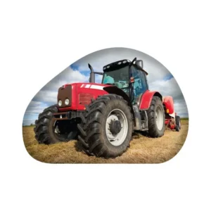 Traktor formapárna – piros