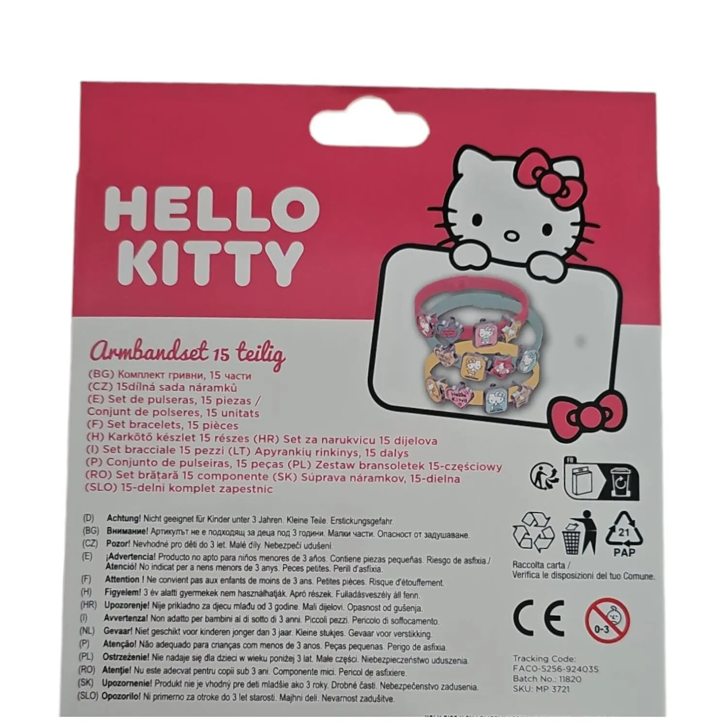 Hello kitty karkötő készítő szett2
