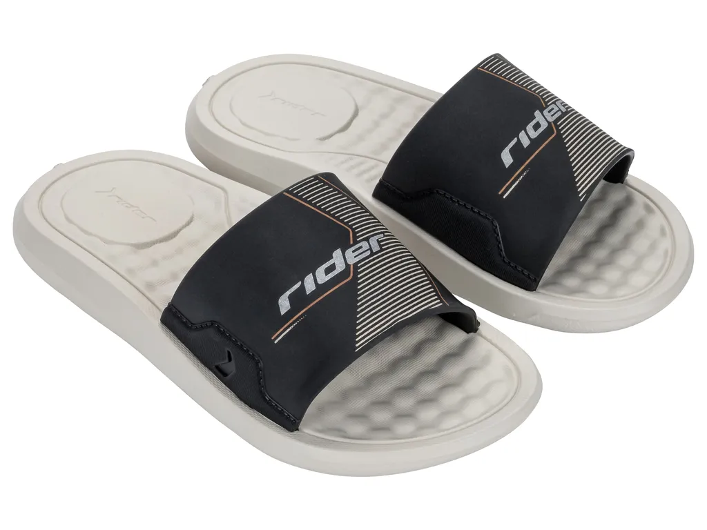 Rider Step Slide gyerek papucs bézs fekete