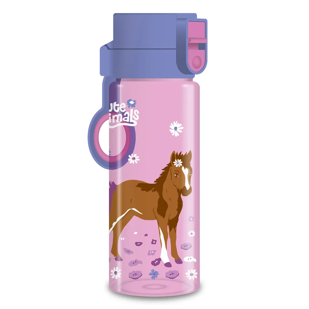 Ars Una Cute Animals Horse BPA-mentes kulacs – 475 ml