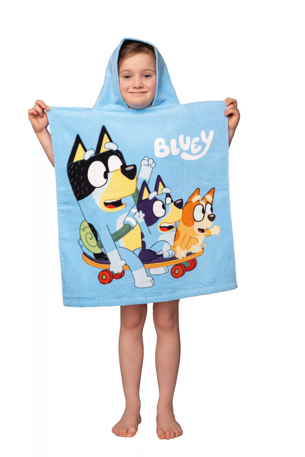 Bluey gördeszka poncso