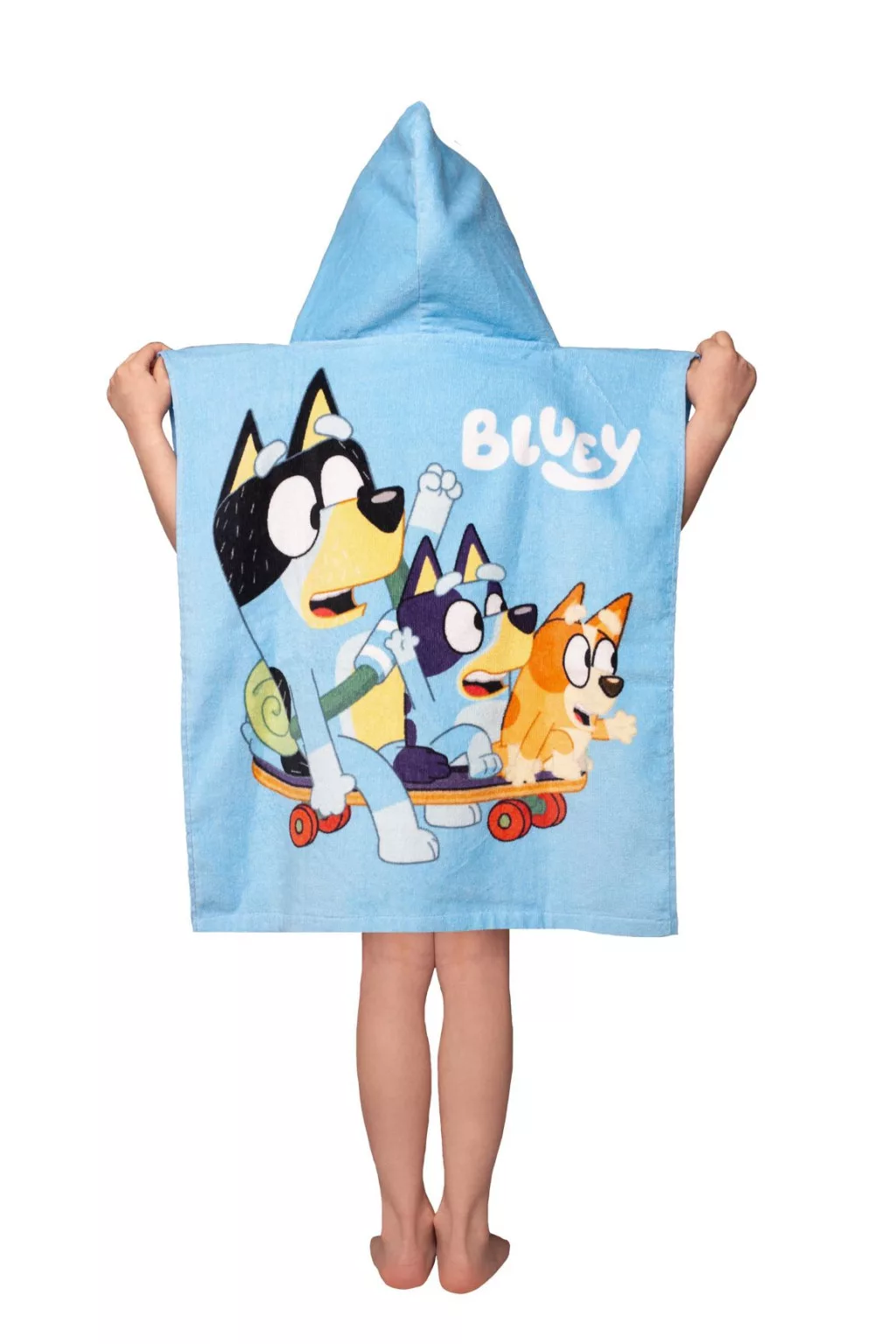 Bluey gördeszka poncso