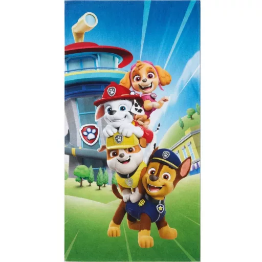 Mancs Őrjárat Tower Rescue fürdőlepedő, strand törölköző 70×140 cm