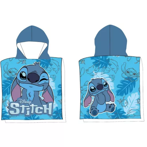 Disney Lilo és Stitch Sweet Wink strand törölköző poncsó 50×100 cm (Fast Dry)