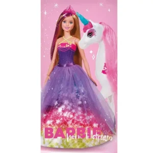 Barbie unikornis törölköző