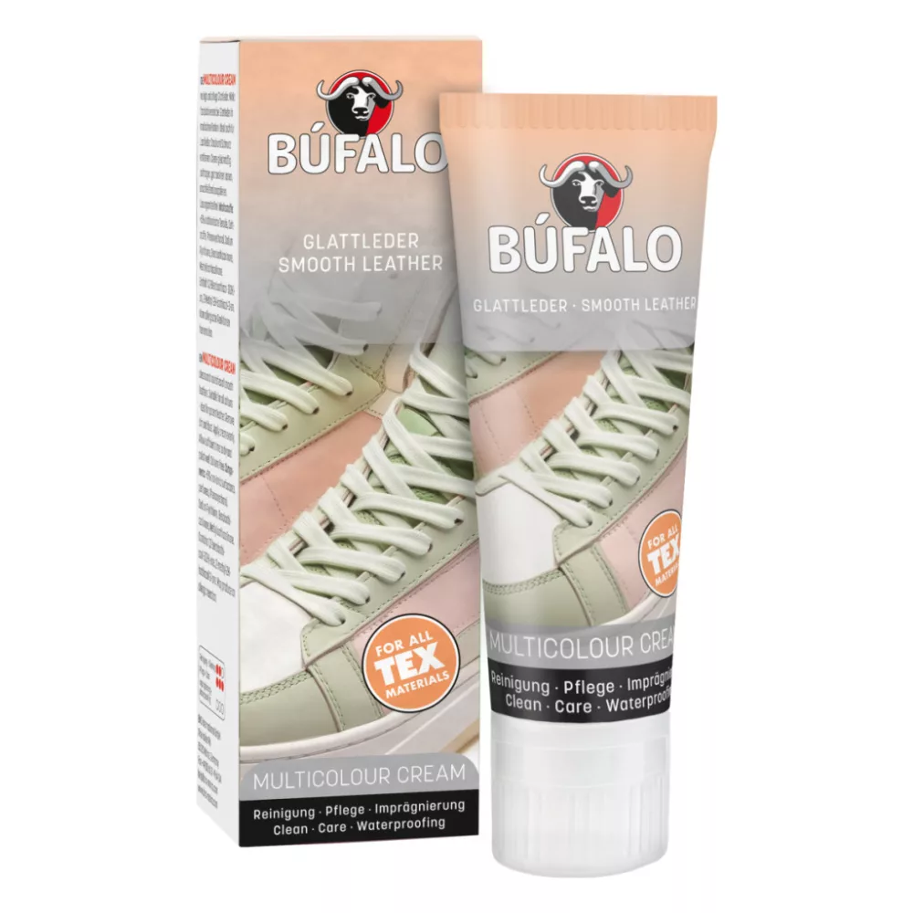 Búfalo Multicolour Cream bőrápoló krém méhviasszal – színsemleges, 75 ml