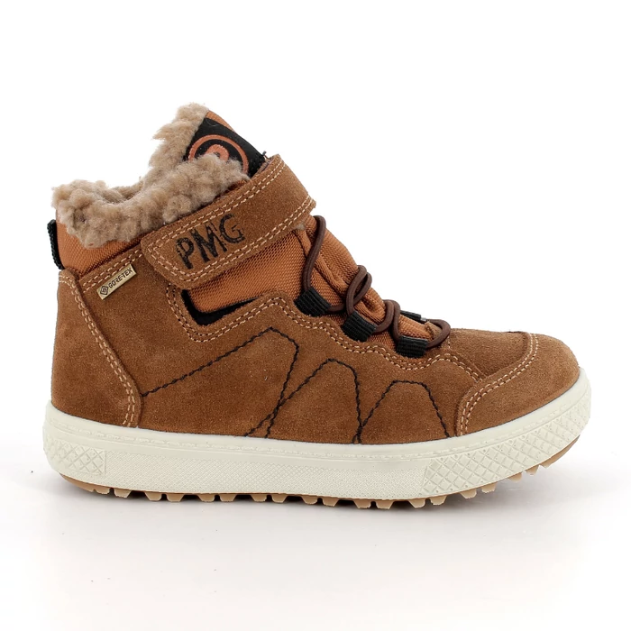 Primigi GORE-TEX vízálló fiú téli bőrcipő – barna